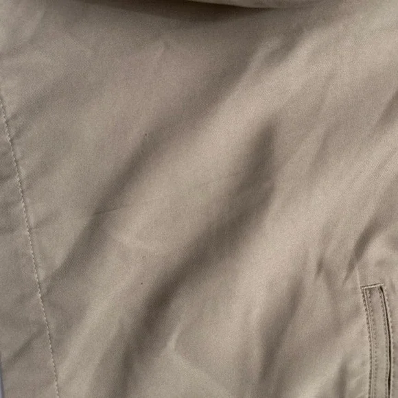 PGA Tour Mens Flat Font High Rise Chino Shorts Slash Pocket Beige - Picture 5 of 9